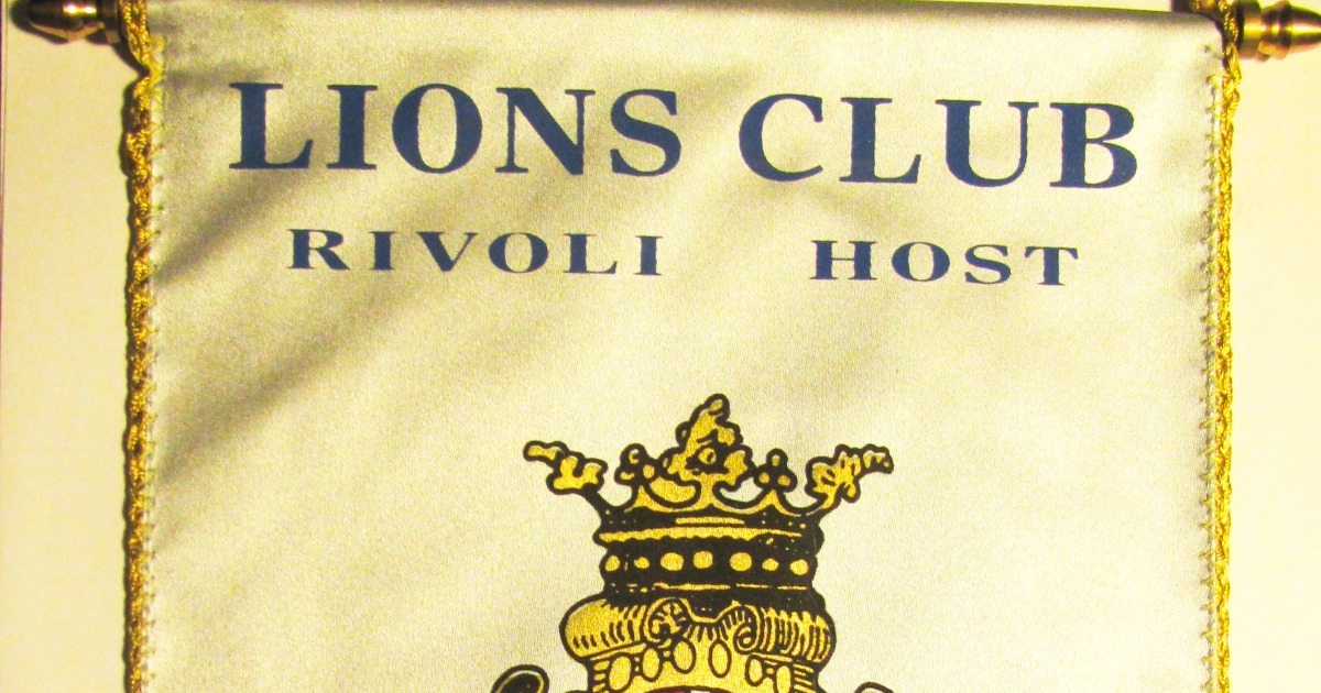 Lions Rivoli Host per REAGIAMO INSIEME-Franco Parlani