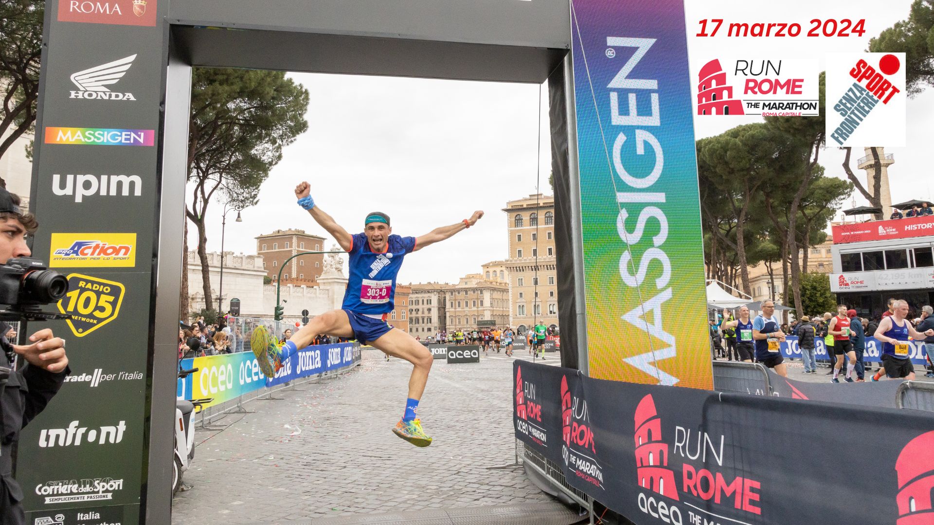 Foto copertina maratona di Roma