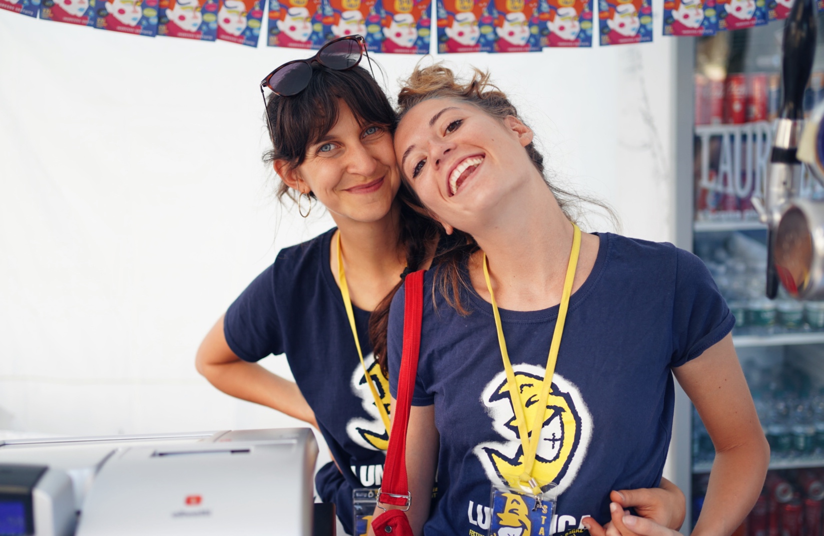 Lunathica 2023 - Staff in cassa al chiosco delle bibite