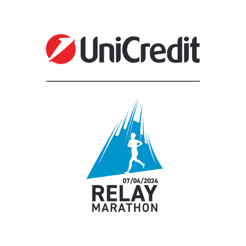 Rete del Dono Milano Marathon Relay Unicredit Logo 2024