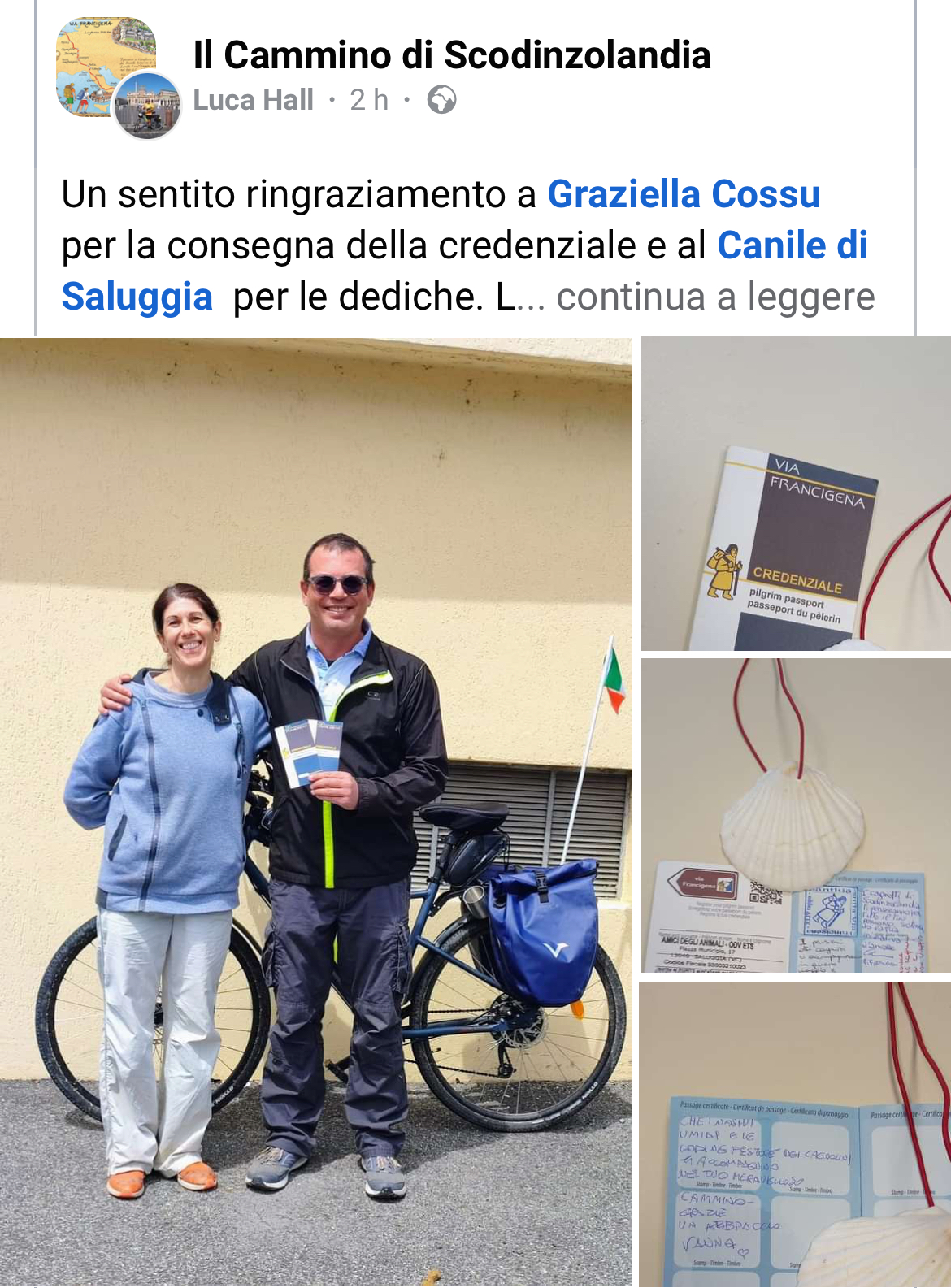 ECCO LE NOSTRE DEDICHE CHE TI ACCOMPAGNERANNO PER TUTTO IL TUO PERCORSO !!! GRAZIE LUCA 