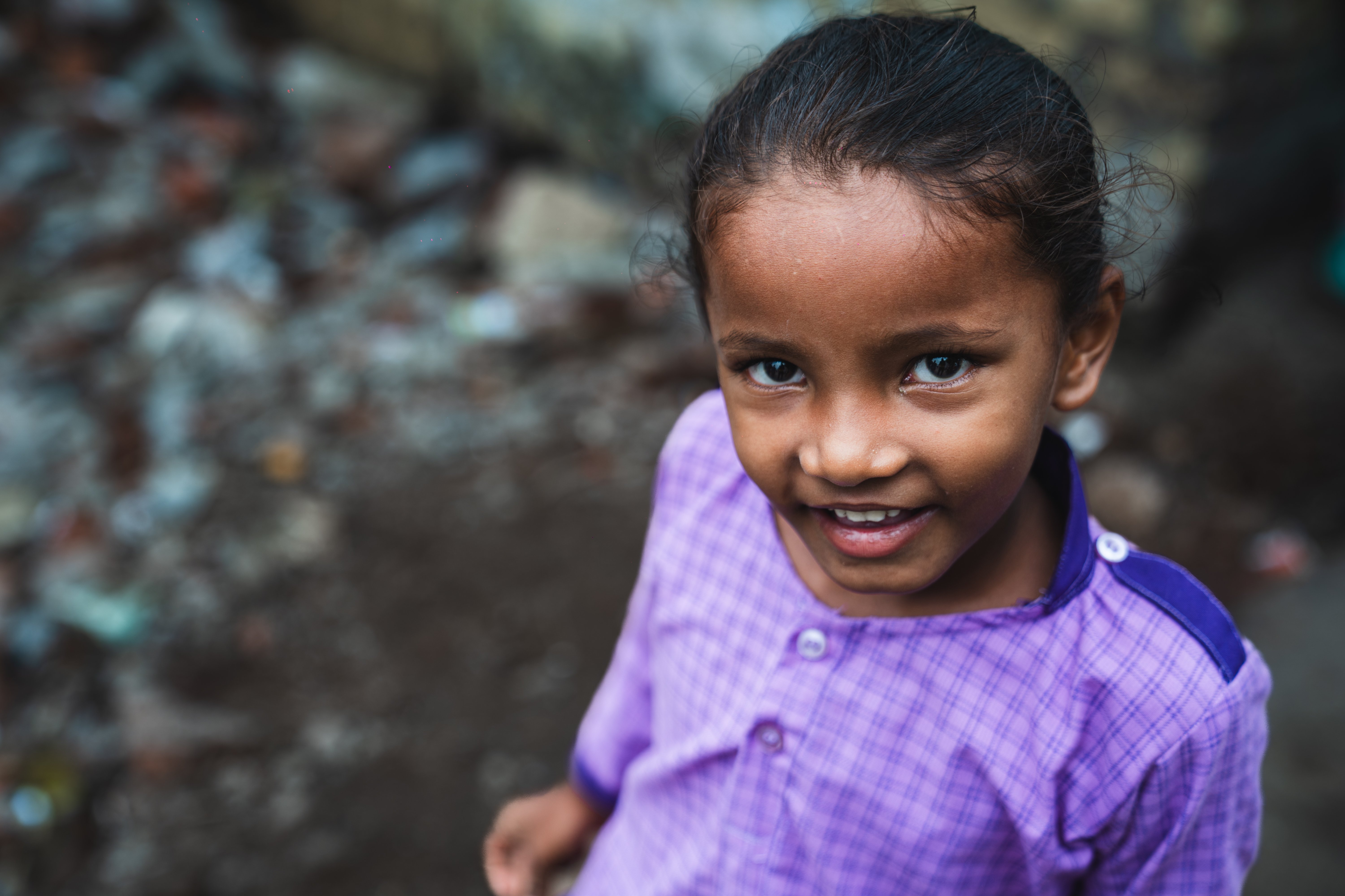 Bambina slum in India