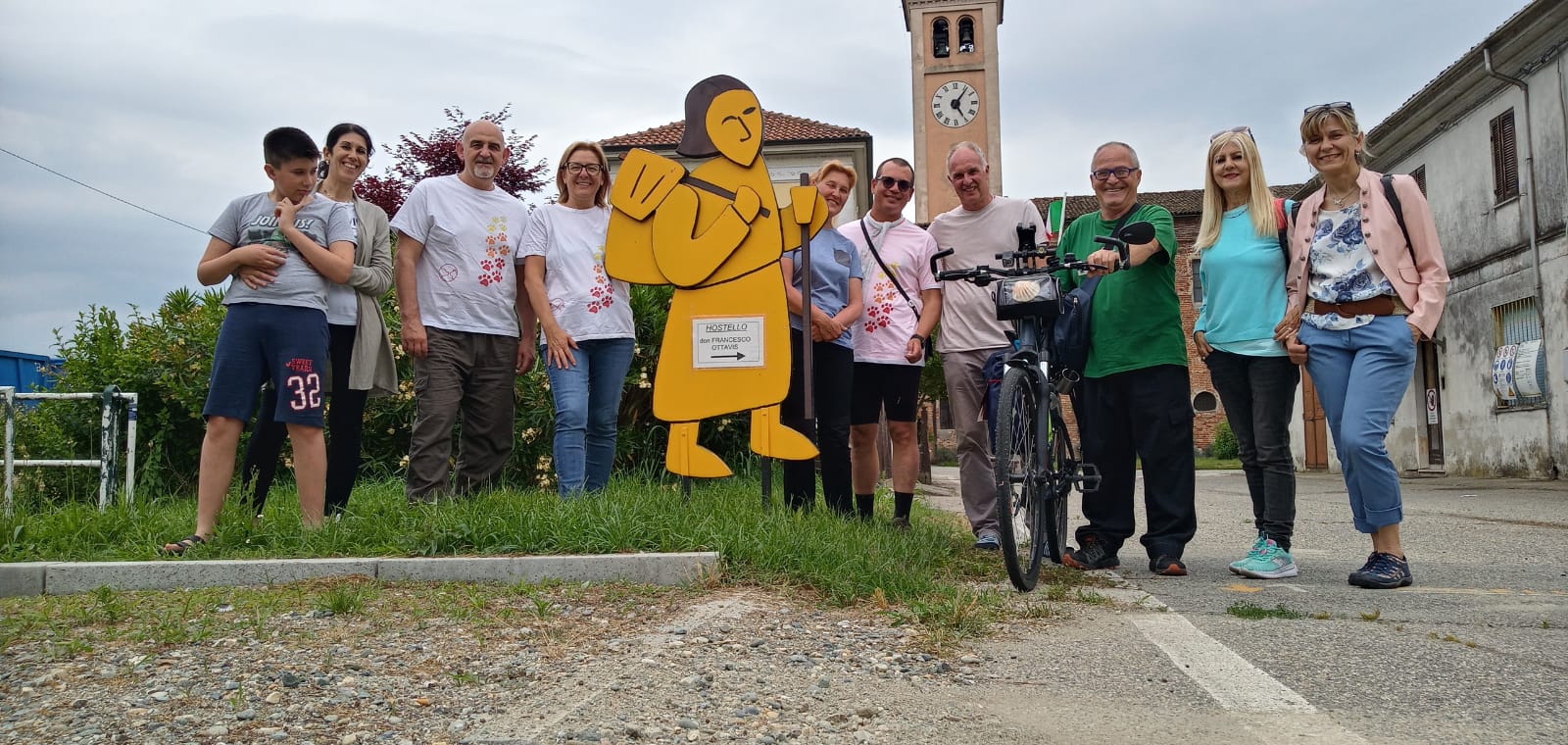 SI PARTE DALL'OSTELLO DI LAMPORO 