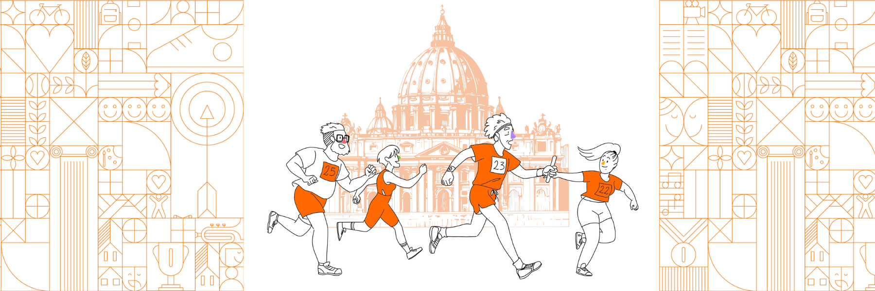 Rete del Dono Rome Half Marathon Charity Program