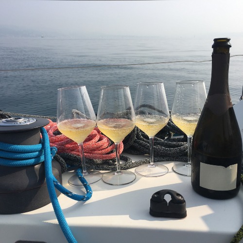 Aperitivo in barca a vela sul Golfo di Trieste