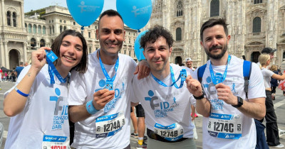 Rete del Dono Adriano Alberto Bianca Bruno corrono per Fondazione Italiana Diabete Ets