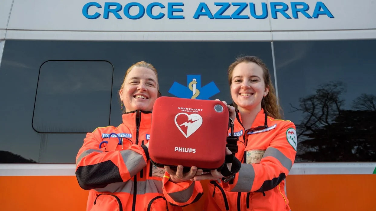 Rete del Dono Croce Azzurra Rovellasca Odv Campagna Sai Salvare una Vita? Corso di Formazione Como