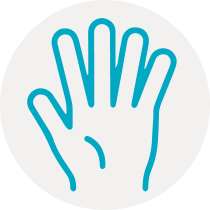 hand five