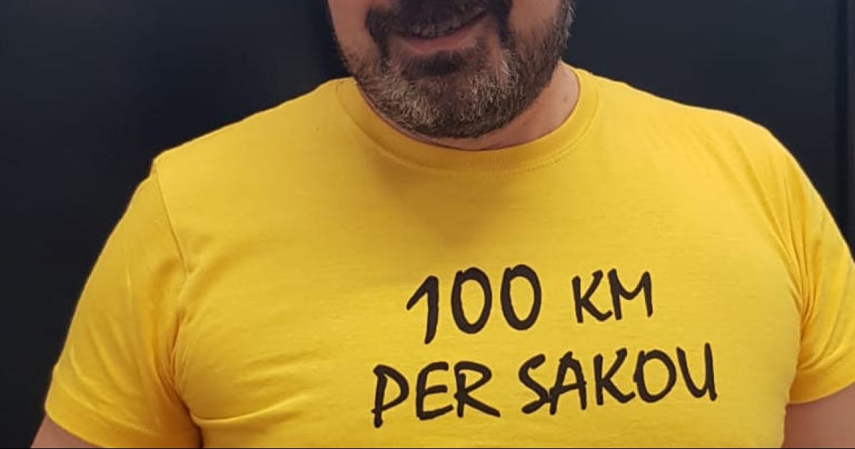 100 km per Sakou-Gianluca Gerevasi