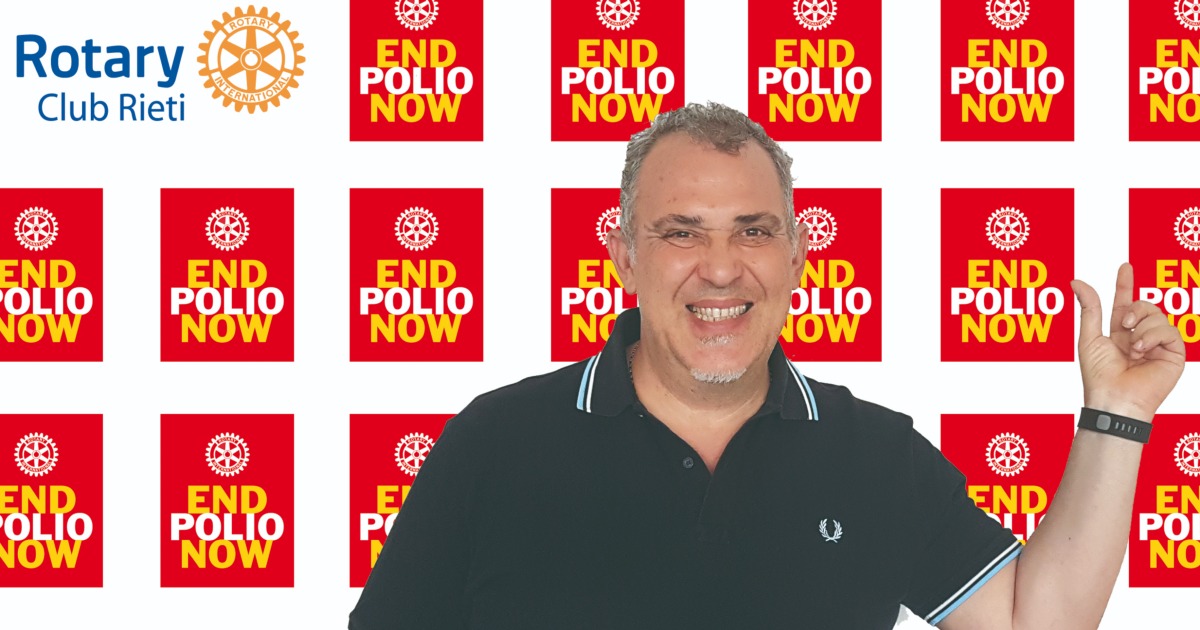 Francesco per RC Rieti - End Polio Now-Francesco Maria Palomba