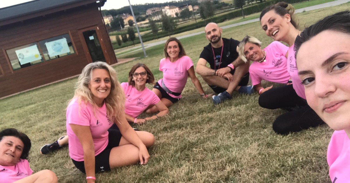Perugia corre con la ricerca!-Pink is good Perugia runnig team 2020
