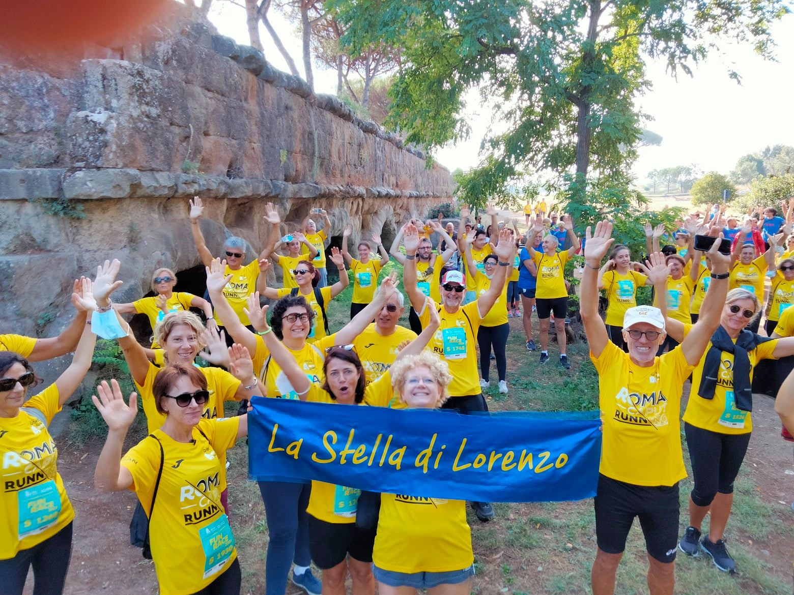 Corri col cuore - Maratona di Roma 2022-La Stella di Lorenzo