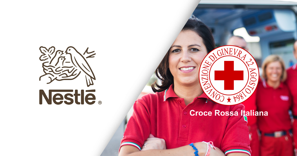 Uniti per Croce Rossa Italiana!-Nestlé Italiana 