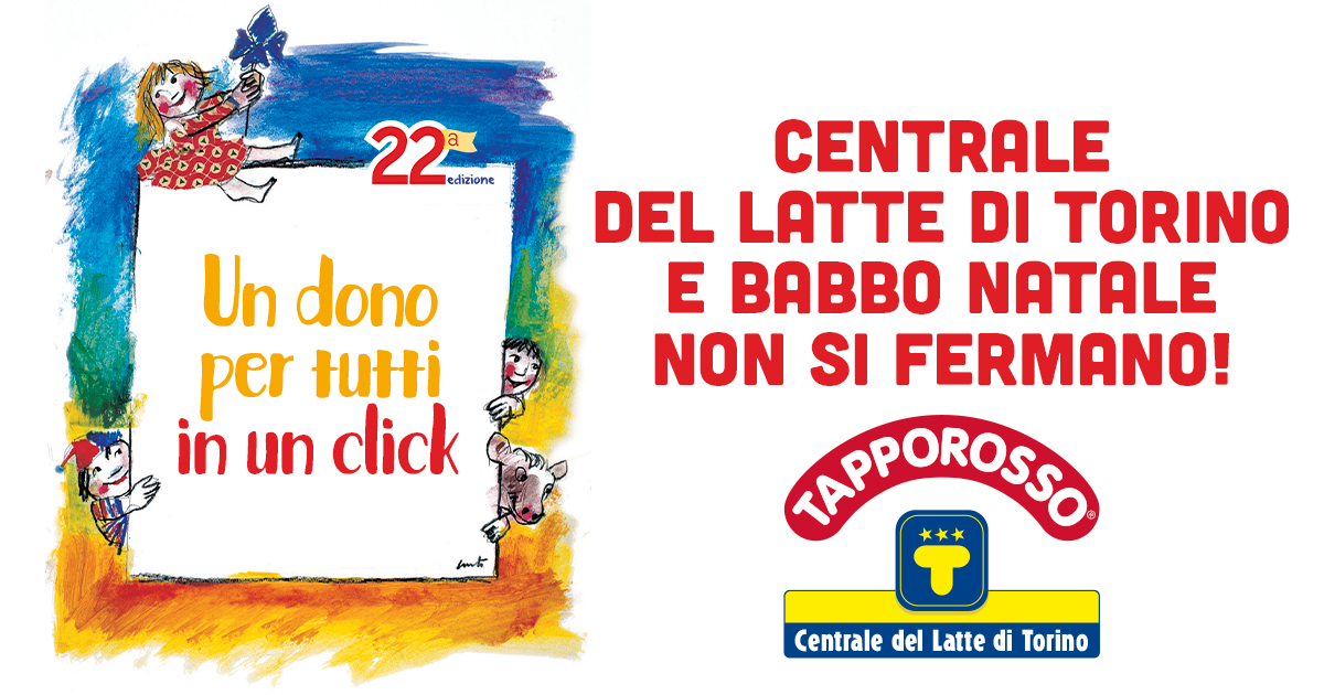 Un dono per tutti in un click-Centrale del Latte d'Italia S.p.a.