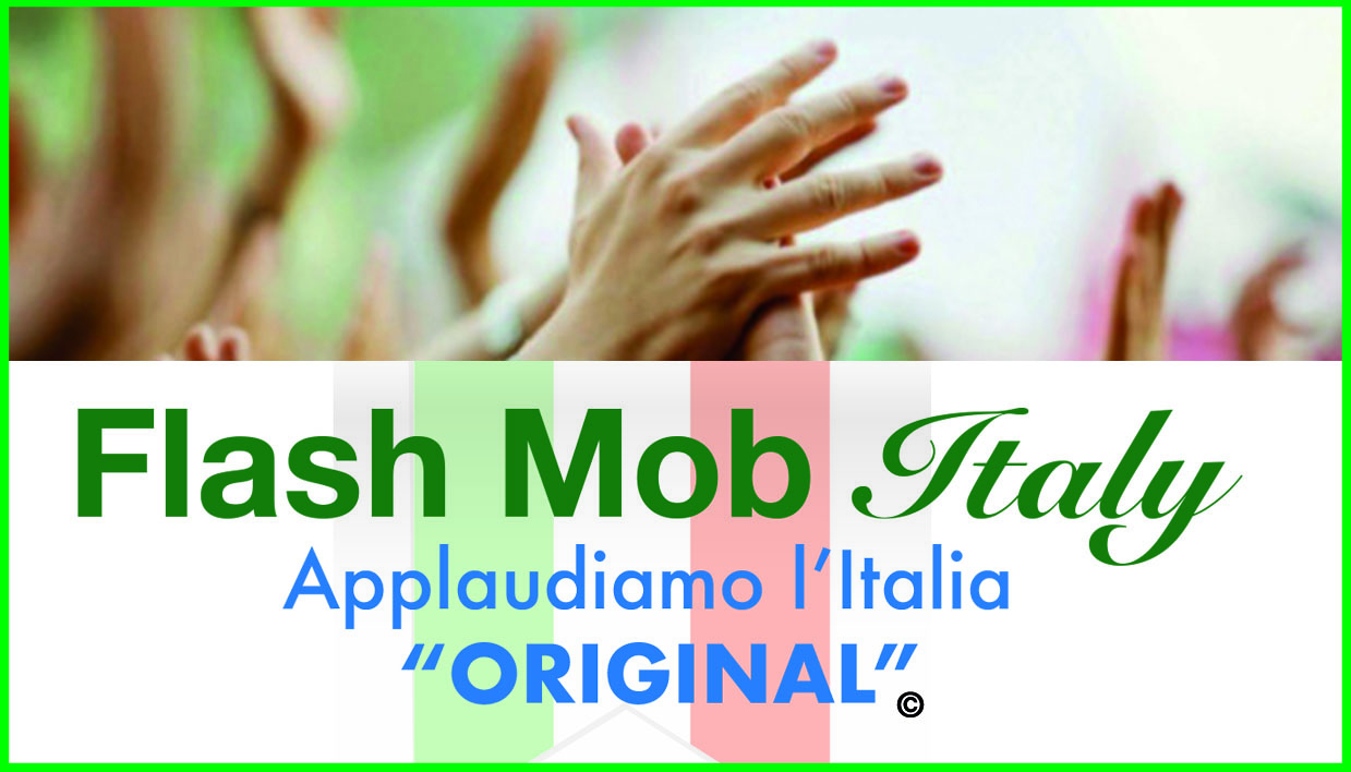 Sosteniamo Croce Rossa Italiana!-Flash Mob Italy Applaudiamo l'Italia Original