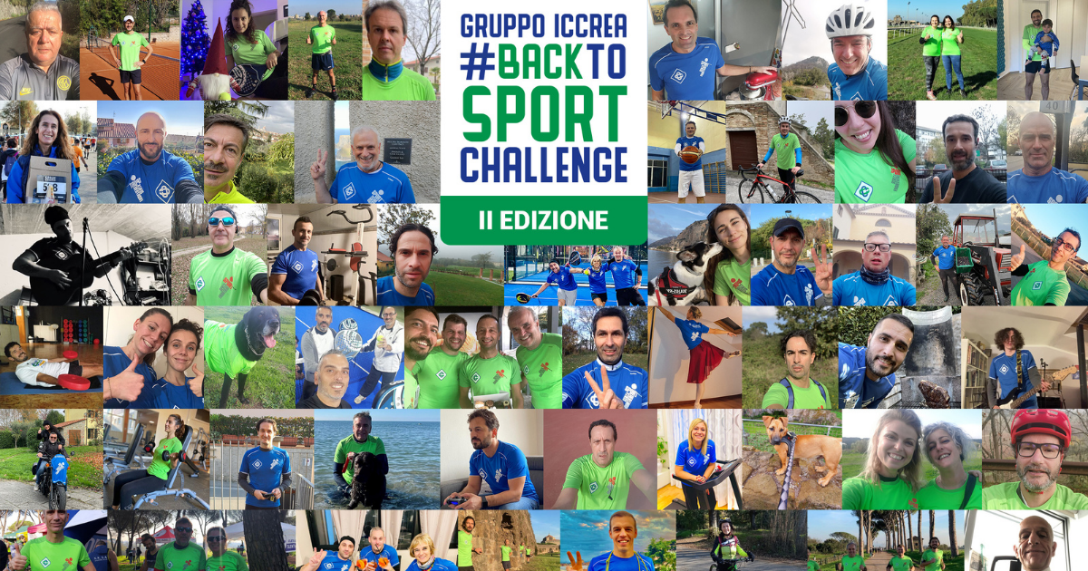 Gruppo Iccrea #BackToSport Challenge-Gruppo Bancario Cooperativo Iccrea