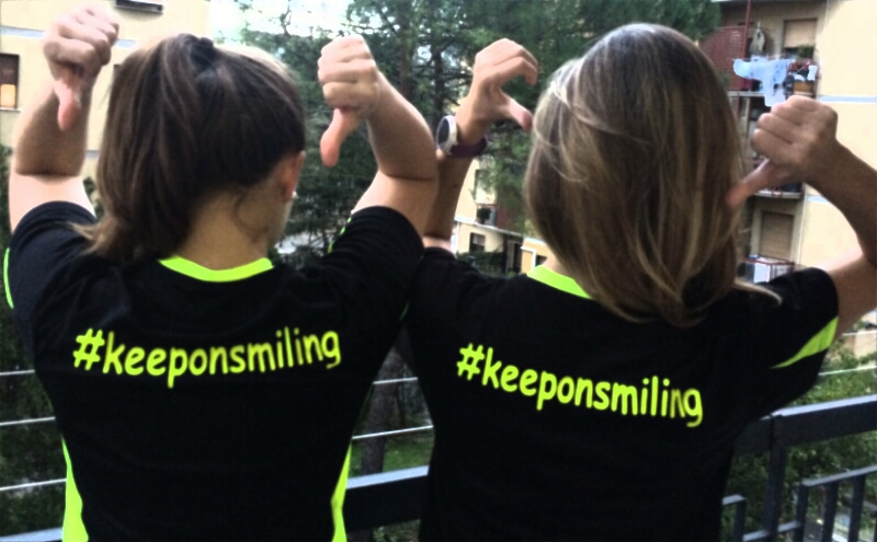 KEEP ON SMILING-Stefania e  Roberta