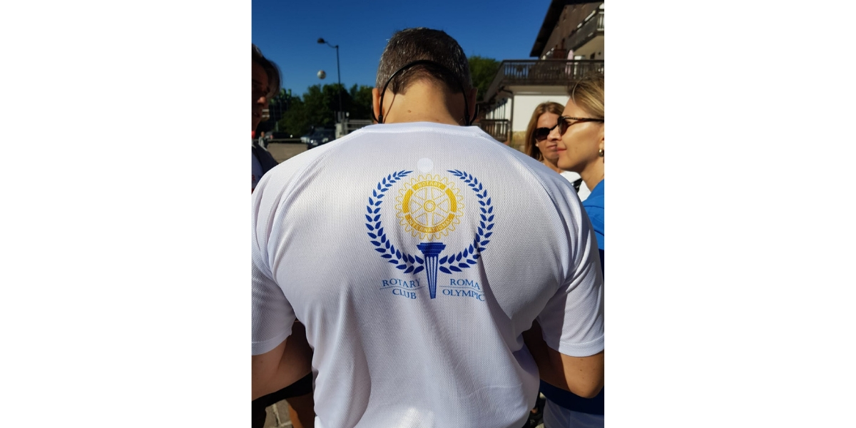 RC Roma Olympic per Run for Polio-Stefano conforto sertorelli
