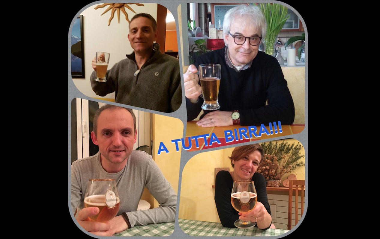 A tutta birra-Cristiana, Luca,  Giuseppe e Matteo