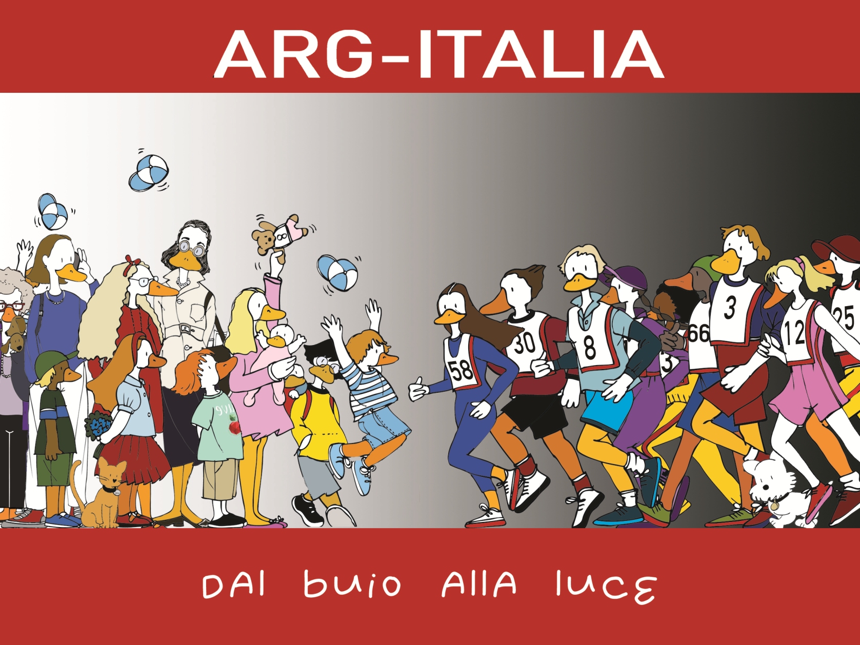 NOI CORRIAMO E DONIAMO per ARG-ITALIA-Paola  Rossi