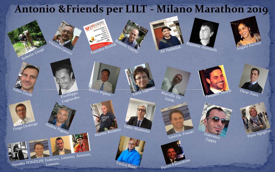 Antonio&Friends pro LILT Marathon'19-Antonio Pagano