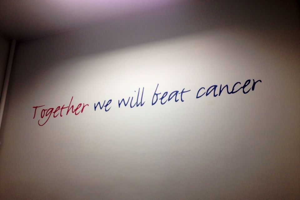 Together we will beat cancer! 