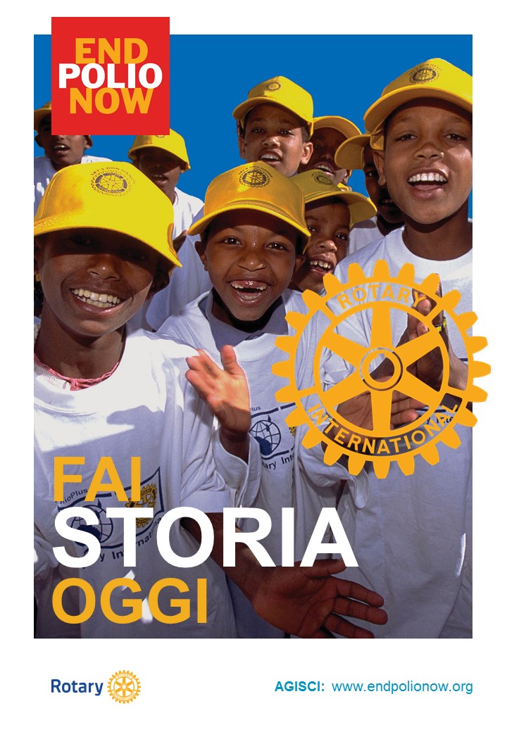 Max e Rotary Club Este for end polio now-Massimiliano Buson
