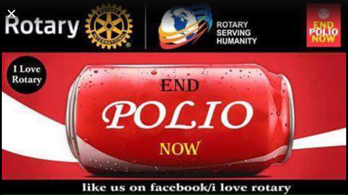 Max e Rotary Club Este for end polio now-Massimiliano Buson