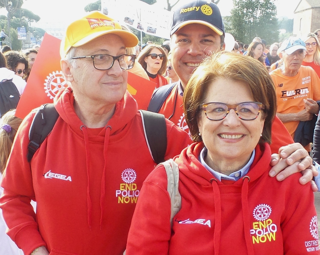 Silvio e Pina per Rotary Club Latina-Silvio Piccioni