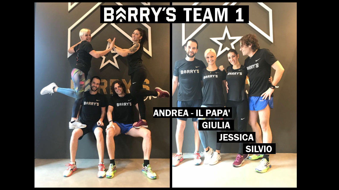 Barry's Team 1 per LORENZO e TOG -Silvio Barbieri
