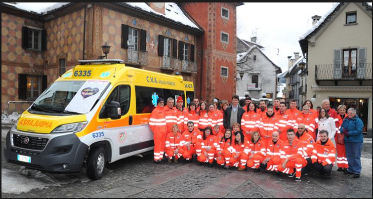 un compleanno per l'ambulanza Vigezzo-Carlo  Gagliardi