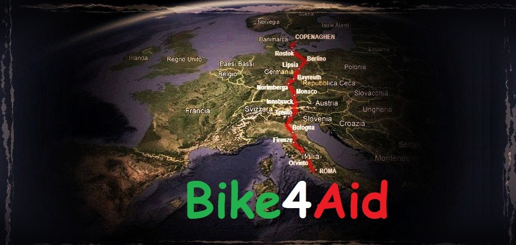 2000 km in bici per i bambini di SSF-Francesco Dell'Arso