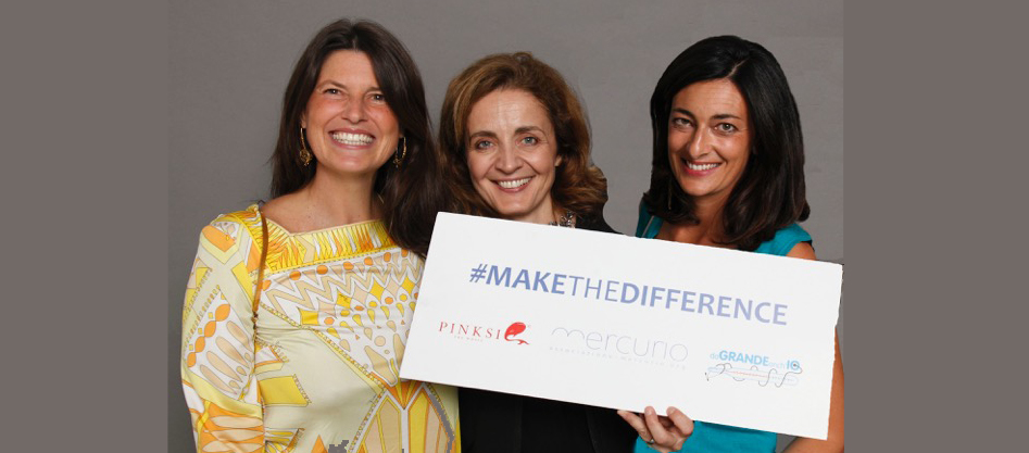 Pinksie corre per Make the Difference!-Stella Wirz