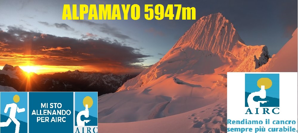 #ALPAMAYO2018, 5947m PER AIRC!!-Luca Masarati