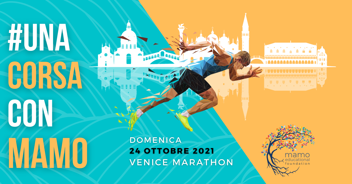 #unacorsaconMAMO Venice Marathon 2021-Mamo Educational Foundation