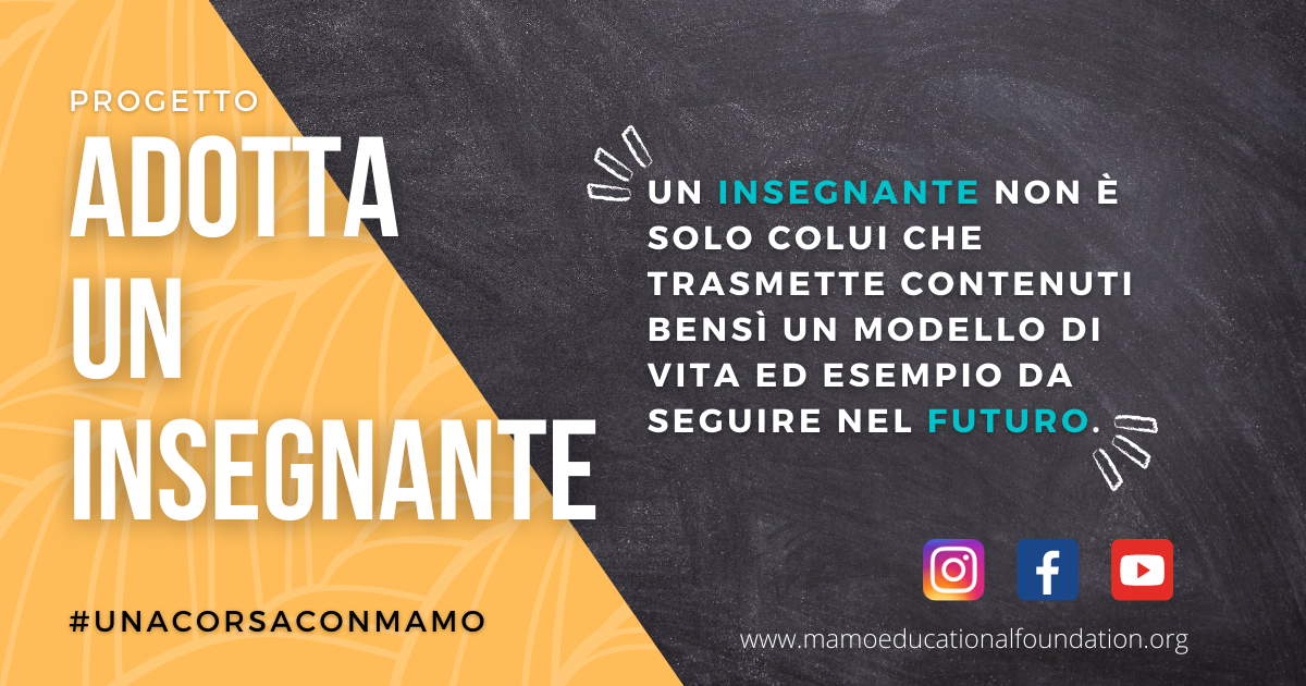#unacorsaconMAMO Venice Marathon 2021-Mamo Educational Foundation