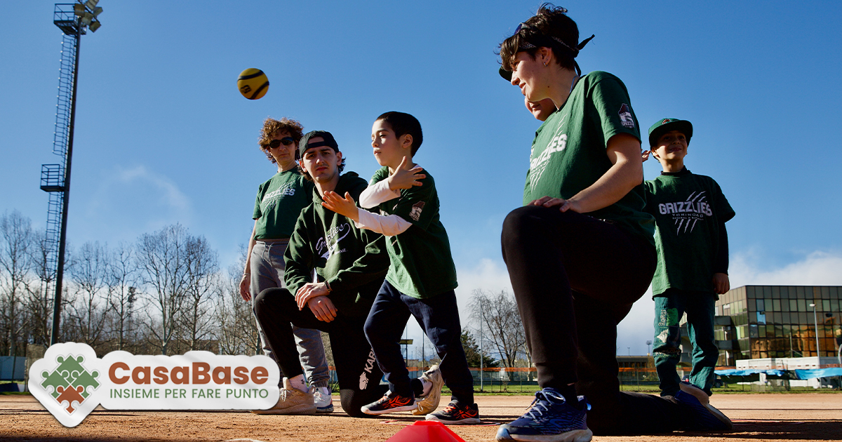 Baseball5-CasaBase #UnaSquadraInclusiva-Grizzlies Torino