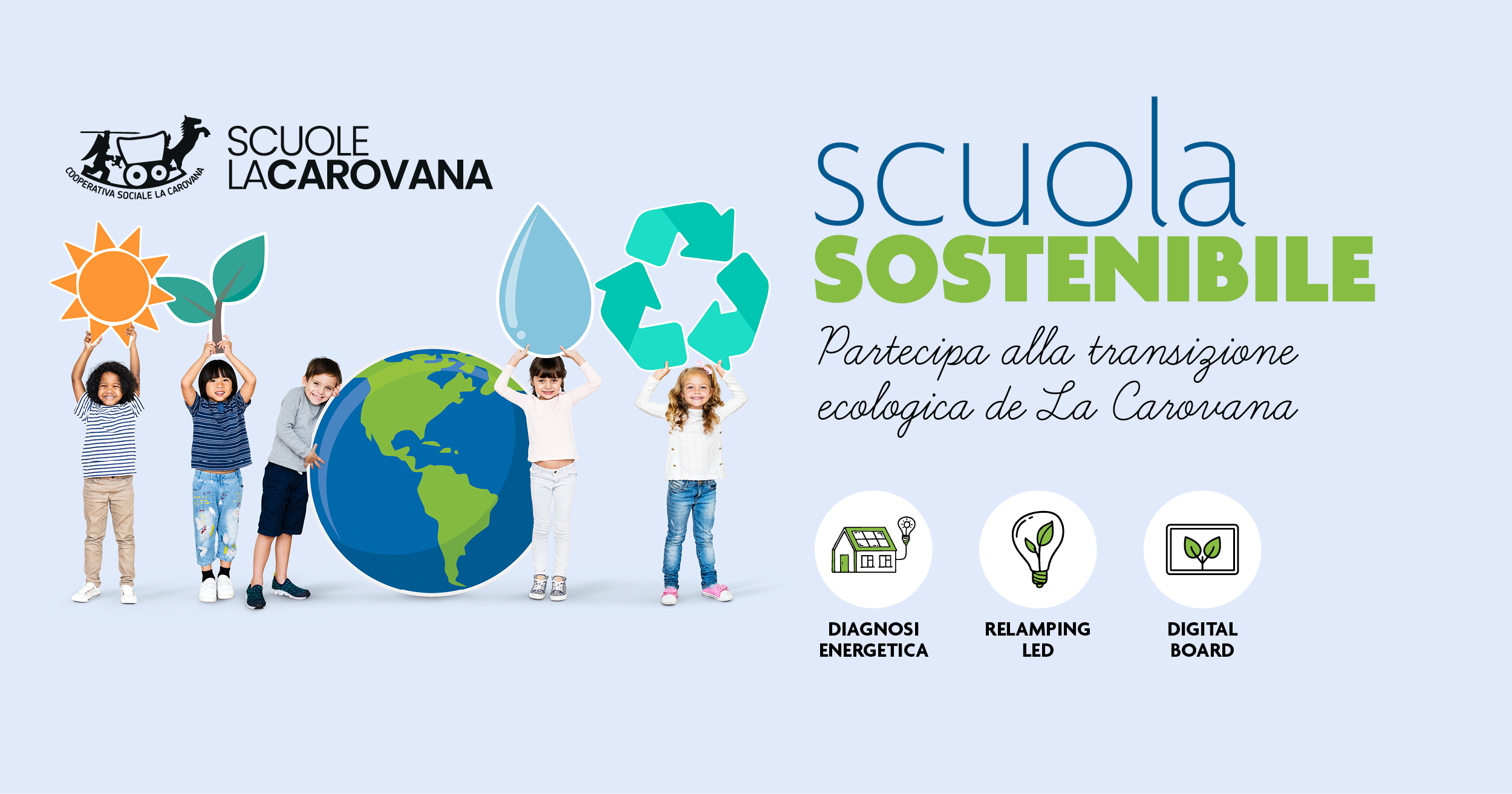 Scuola Sostenibile-Scuole La Carovana