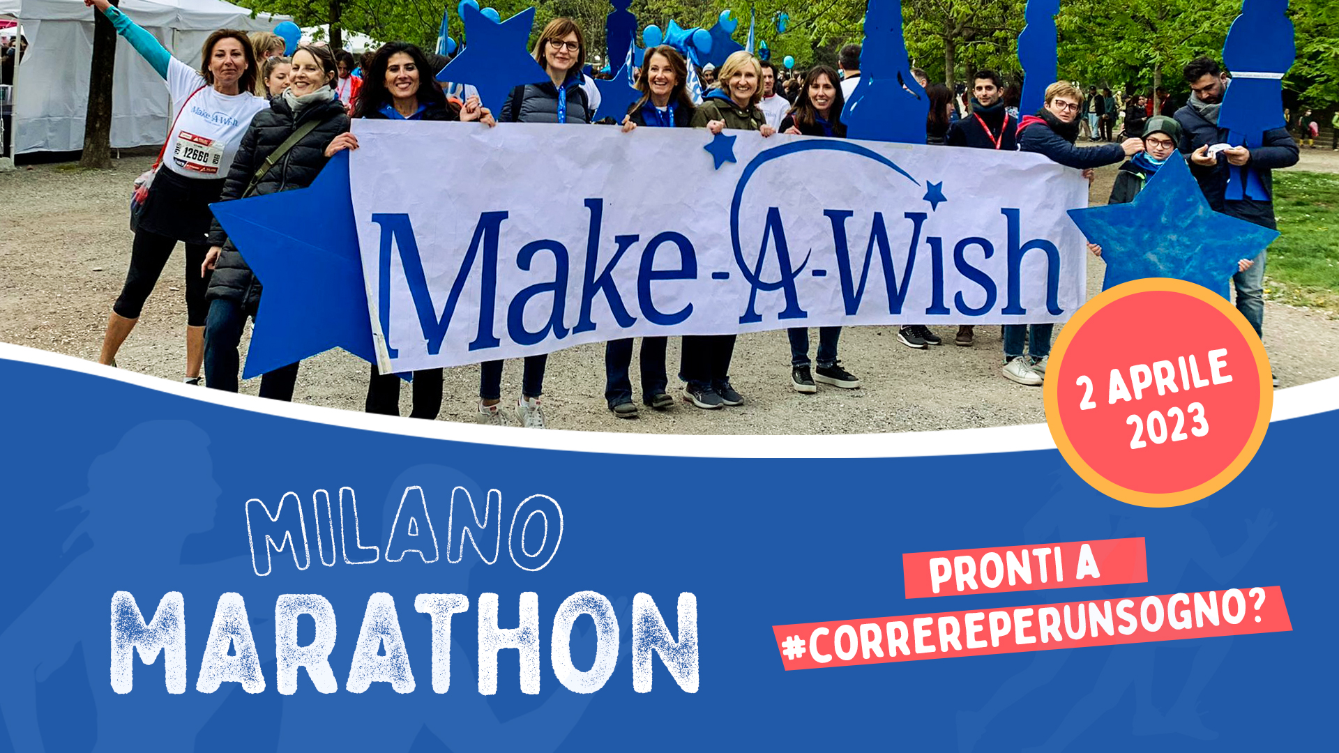 #CorriPerUnsogno-Make-A-Wish Italia
