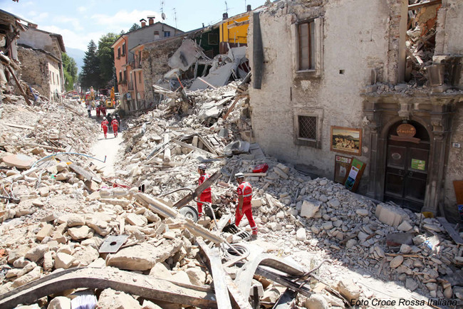 Terremoto Centro Italia-Croce Rossa Italiana