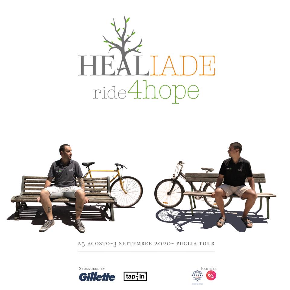 HEALIADE - Ride4Hope - Puglia Tour 2020-Fondazione Heal