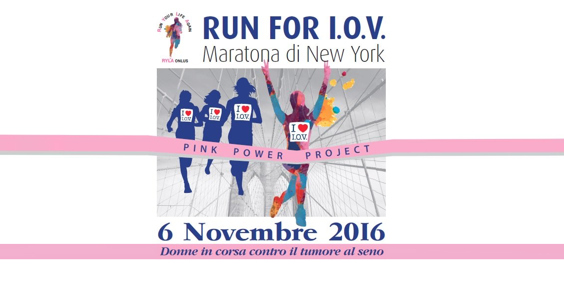 Run for IOV: donne contro tumore al seno-RYLA Onlus