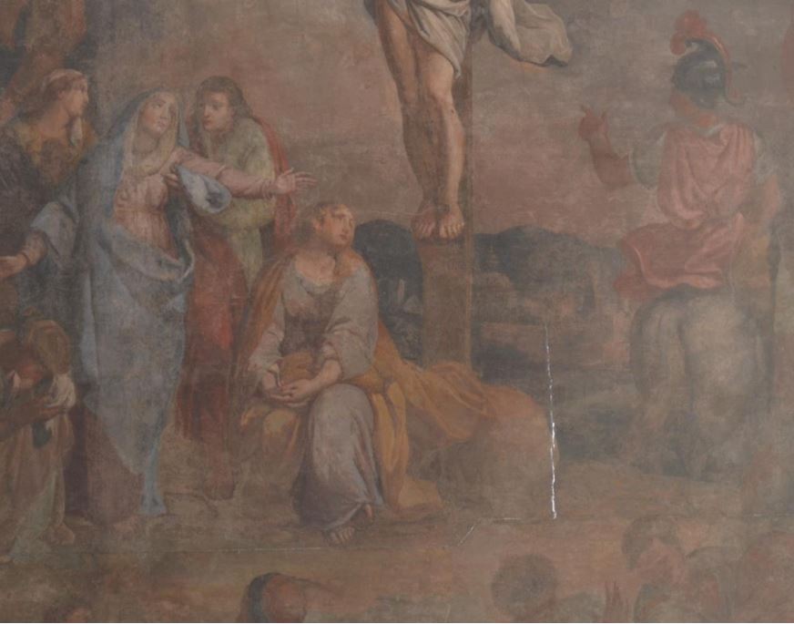 Restauro "La Crocifissione" - Guidobono-Accademia di Medicina di Torino
