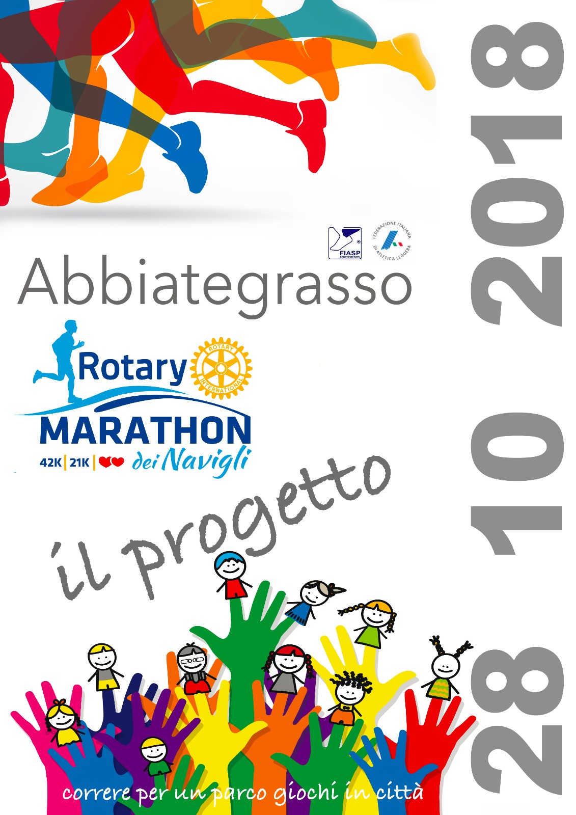 Correre per un parco in città -Rotary Club Abbiategrasso