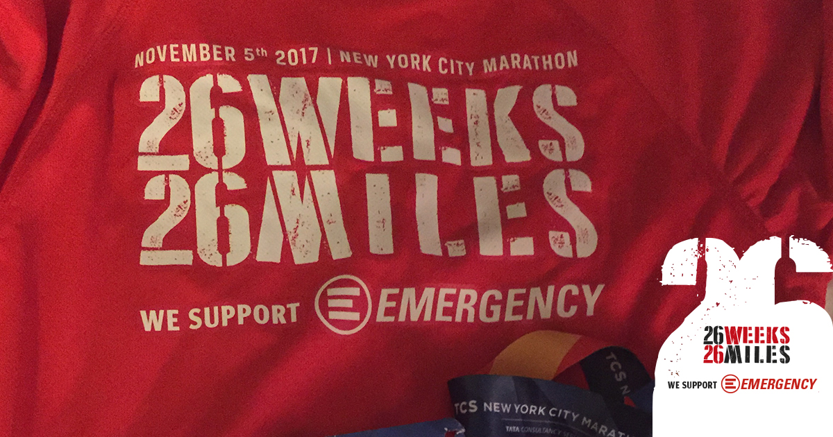 26 weeks for 26 miles - 2018-Emergency