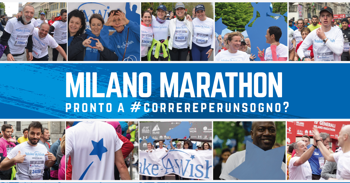 #CorriPerUnSogno - Milano Marathon 2022-Make-A-Wish Italia