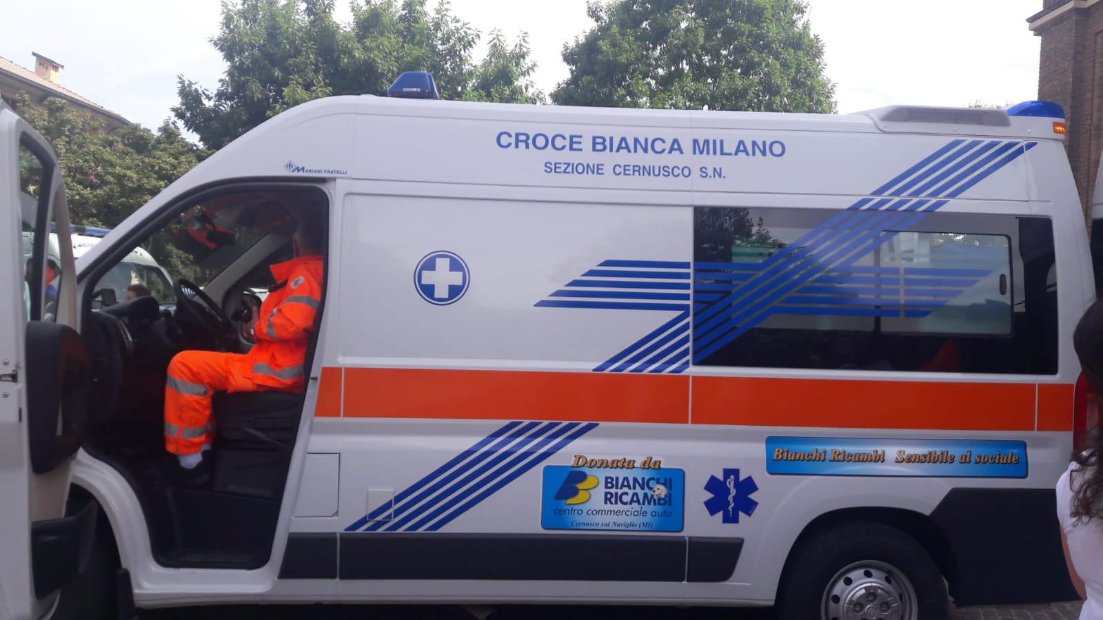 Ambulanza per Croce Bianca Cernusco-BIACER