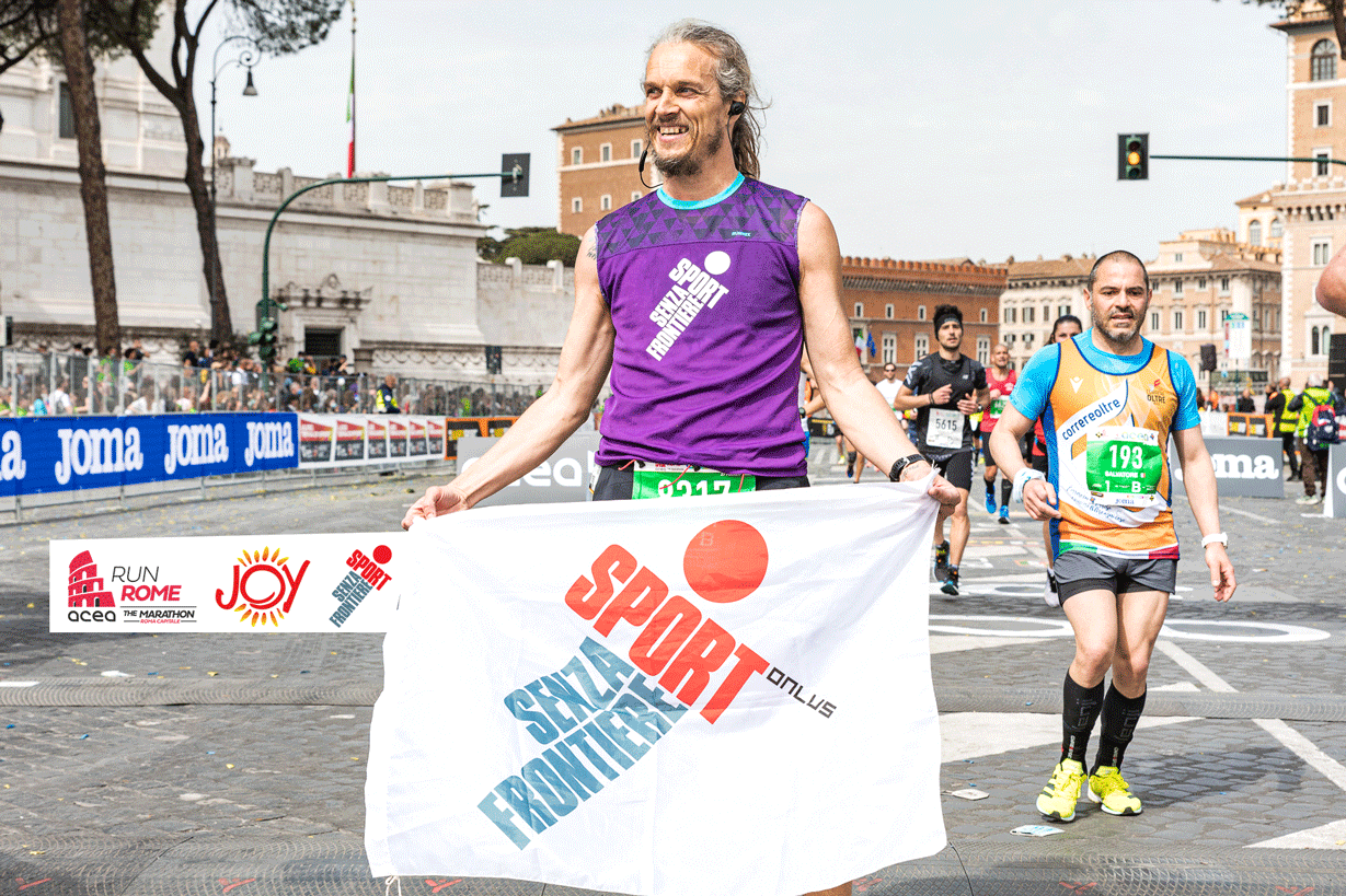 Running For Good Rome Marathon 2023-Sport Senza Frontiere Onlus