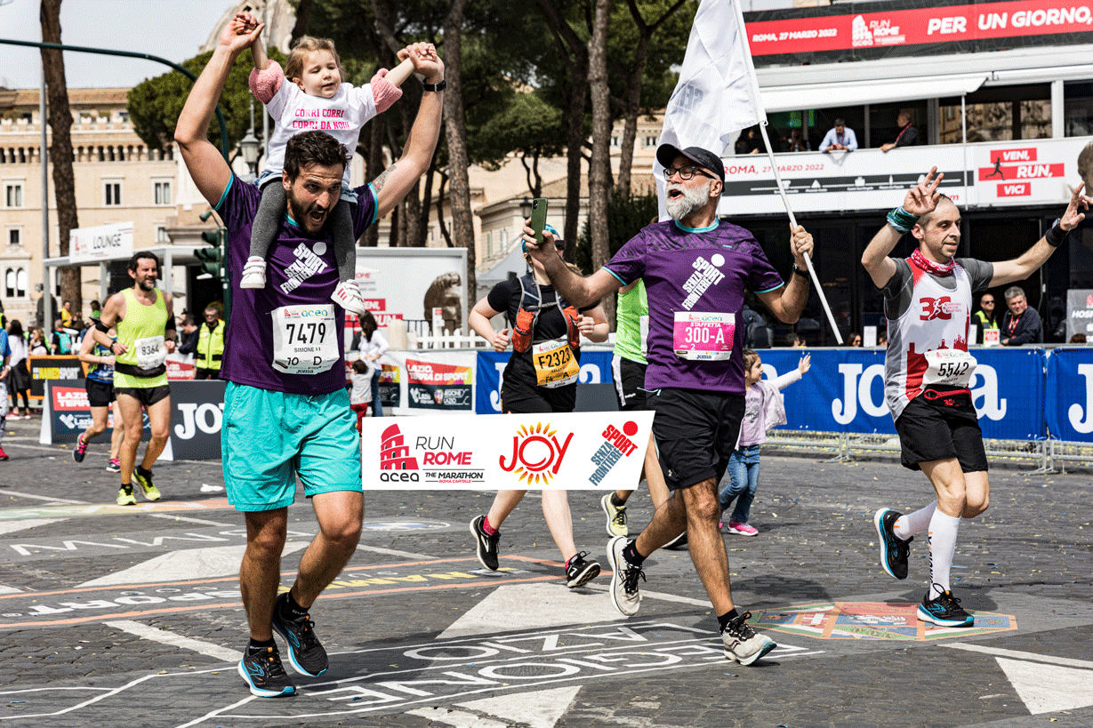 Running For Good Rome Marathon 2023-Sport Senza Frontiere Onlus