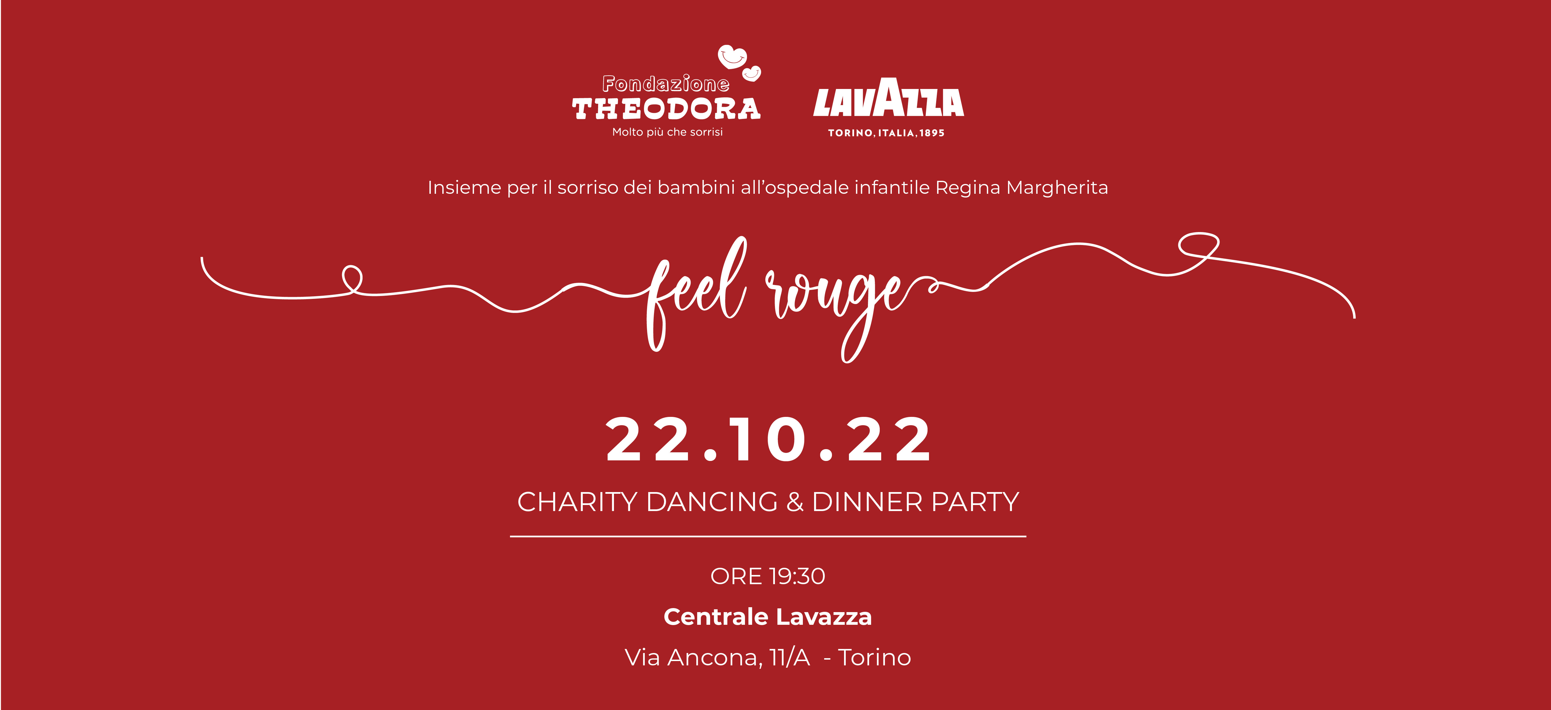 Charity Dancing e Dinner Party Theodora -Fondazione Theodora Onlus
